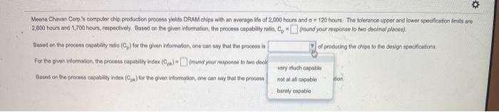 Moena Chavan Corp's computer chip production