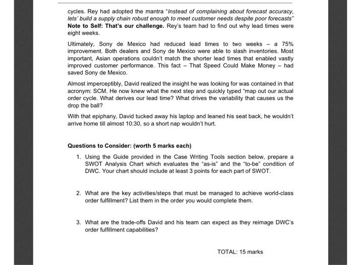 NOTE- Kindly answer in a case study format like