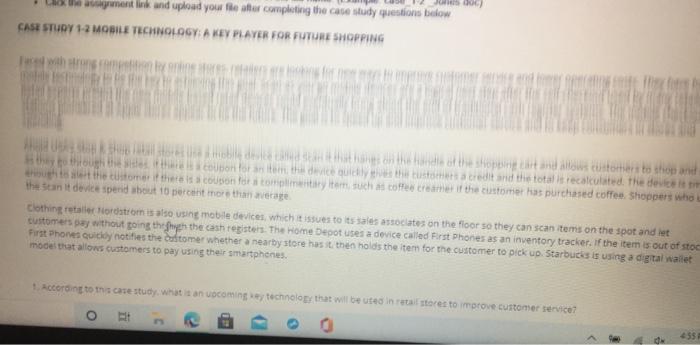 1. According to this case study , what is an