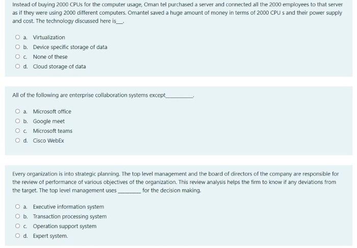 it is in management information system please