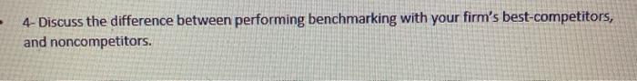 4- Discuss the difference between performing