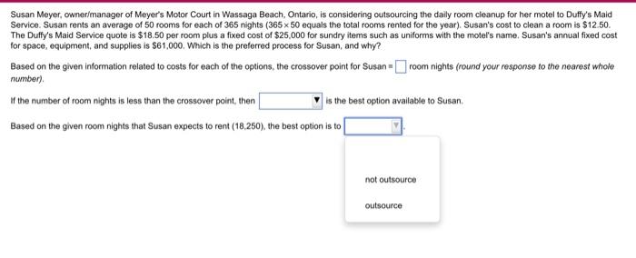 provide right calculation for part 1, select