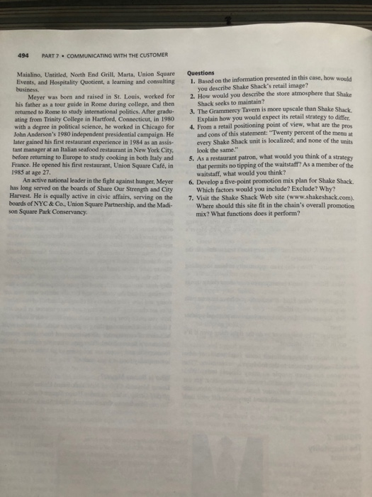 PART 7. COMPREHENSIVE CASE 491 PART 77