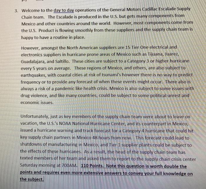 i need A B and C. 3. Welcome to the day to day