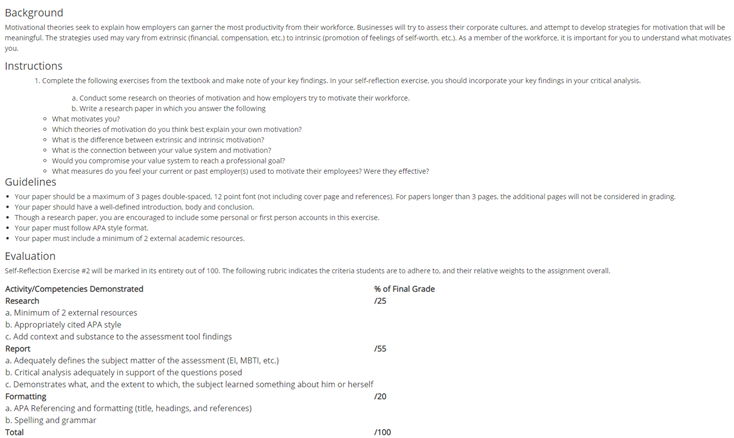 Background Motivational theories seek to explain