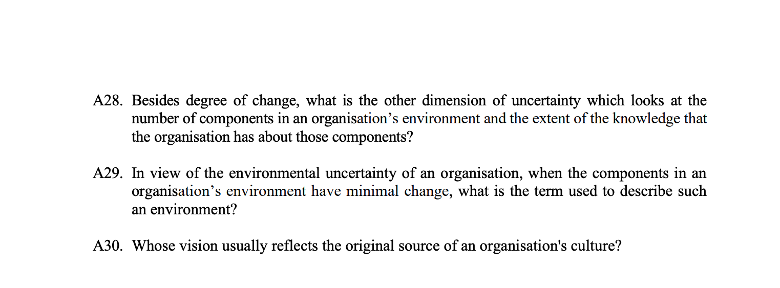 This is subject of managing operation. Answer