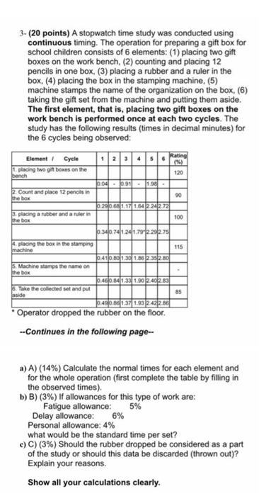 please solve it by hands not Excel sheet!!! this