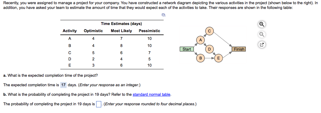 I just need help with B. Recently, you were