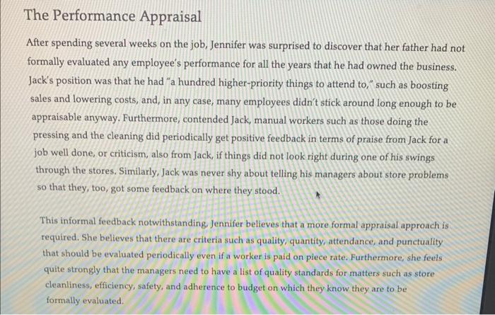 Read the Continuing Case at the end of Chapter 9