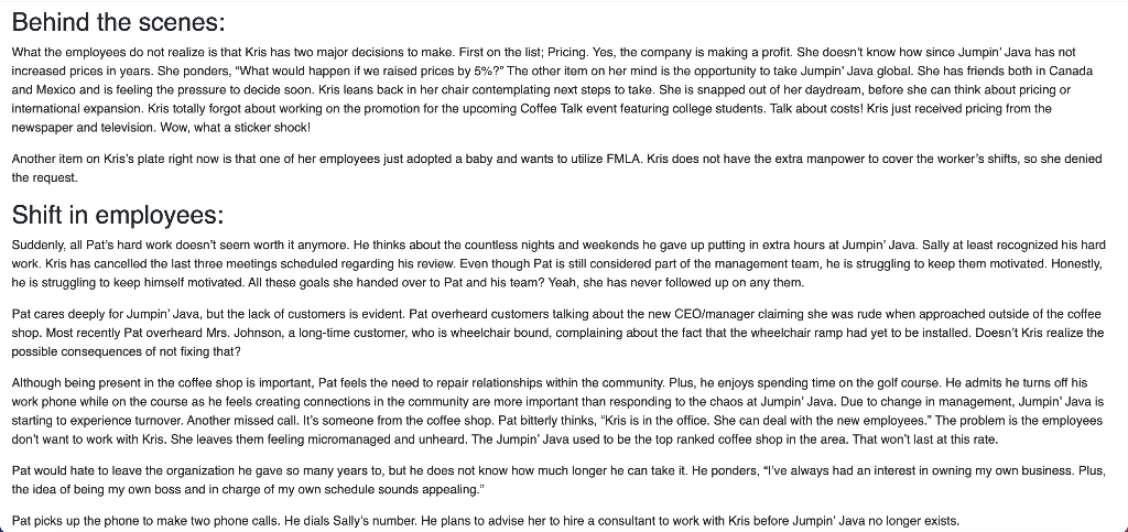 1) SWOT analysis 2) Management functions. Analyze