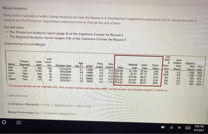 these next pictures are for your refrence Margin