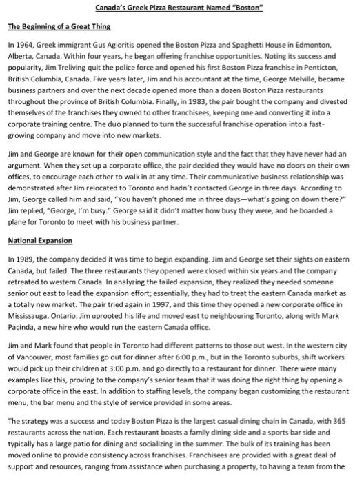 please read this case study carefully and answer