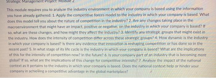 For Apple Inc. Strategic Management Project: