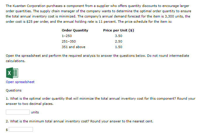 Need help with the excel formulas The Kuantan