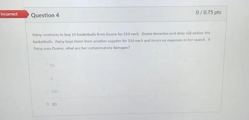 Question7 doesn't select 200, please be careful.