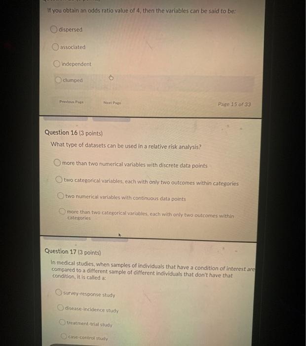 If you obtain an odds ratio value of 4, then the