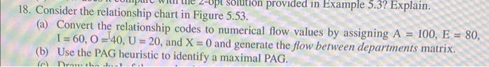 18. Consider the relationship chart in Figure