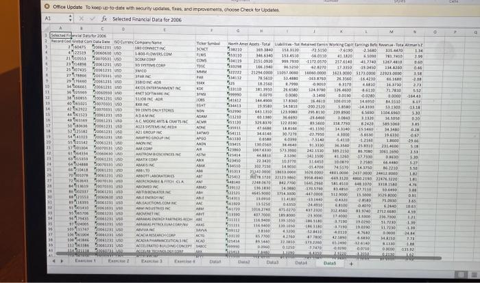 1 Bercise 1 Use Hookup formulato pull data for