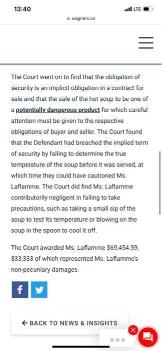 Please read your assigned case and answer the