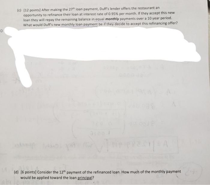 Please do not use excell, or any software. Only