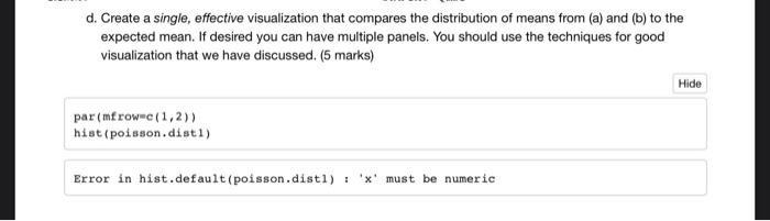R coding Question 1 (15 Marks) a. Generate a