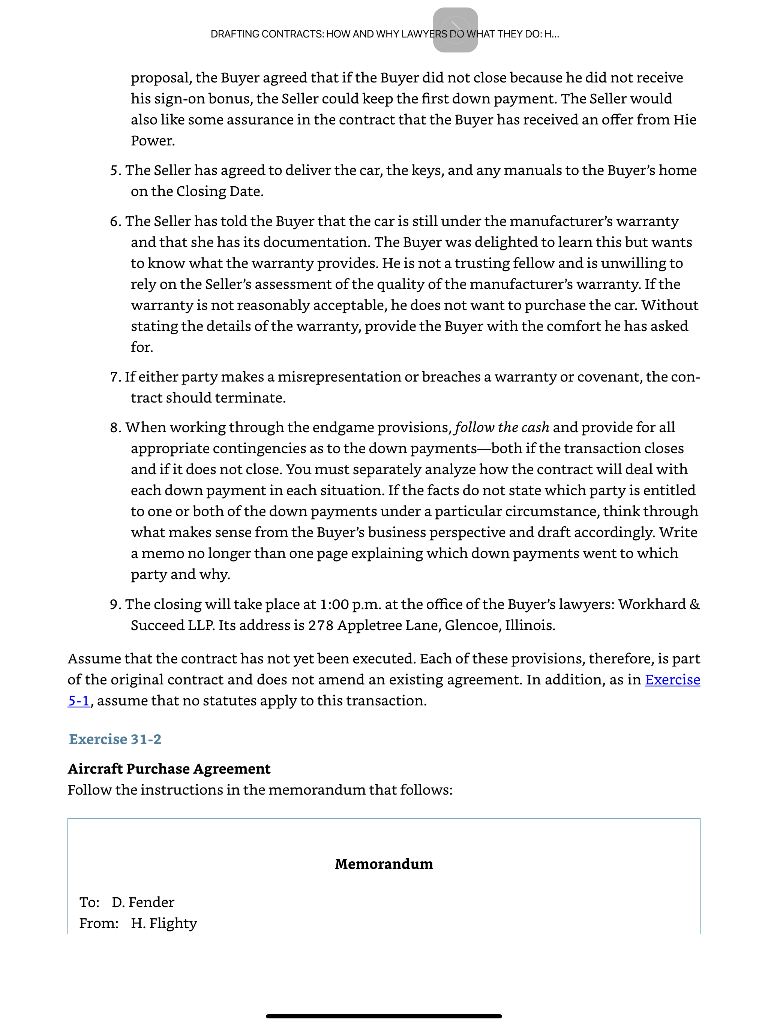 DRAFTING CONTRACTS: HOW AND WHY LAWYERS DO WHAT