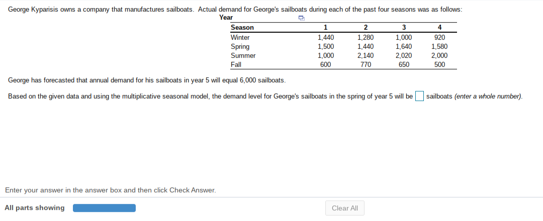 George Kyparisis owns a company that manufactures