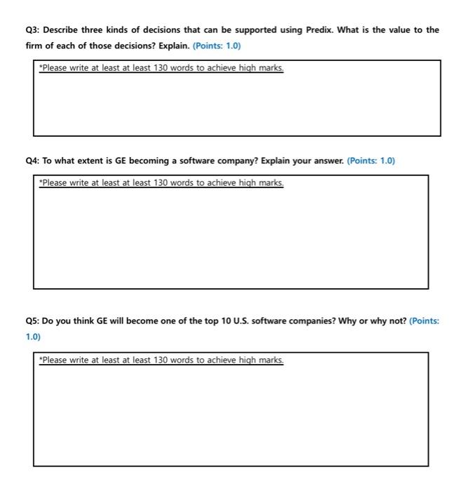 BUSINESS PROBLEM-SOLVING CASE GE Bets on the