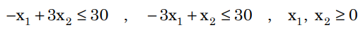 Suppose the following constraints hold for a