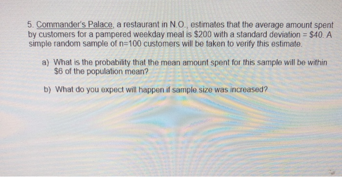 5. Commander's Palace, a restaurant in N.O.,