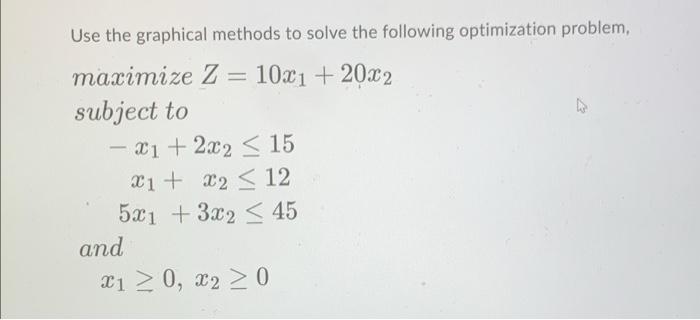 X1= X2= Optical objective function is? Use the