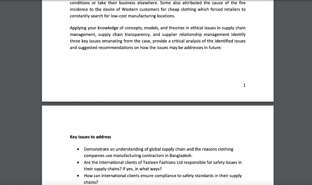 i have to write case study by following the