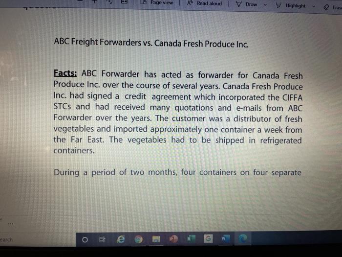 19 Page view A Read aloud V Draw Highlight 2 Eras