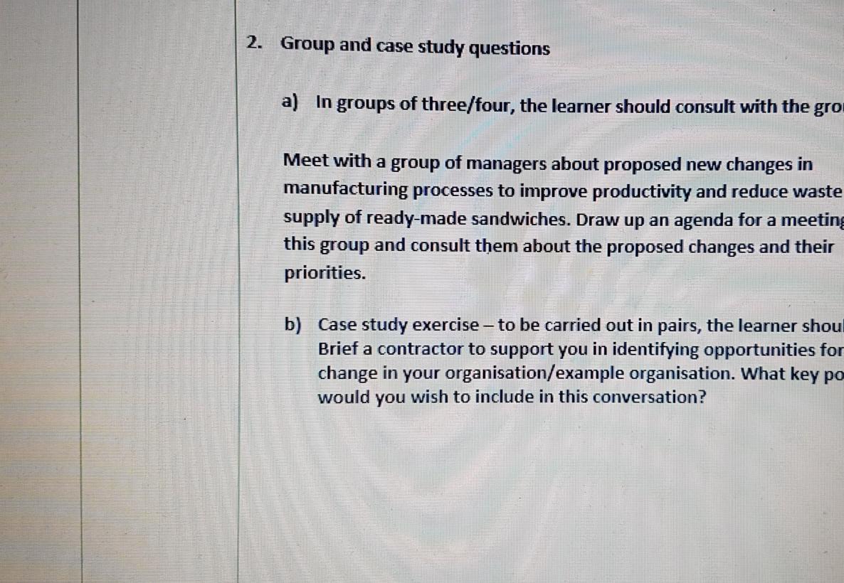 Attached are the questions, which will be