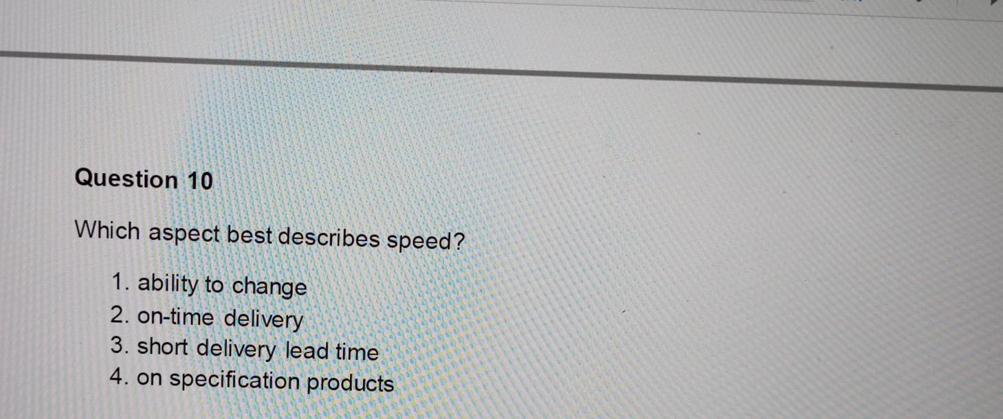MULTIPLE-CHOICE QUESTIONS (10 marks) Answer the