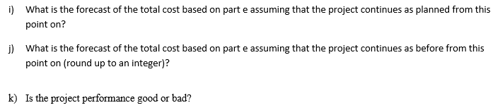 B D 2 4 2. The project manager has prepared a