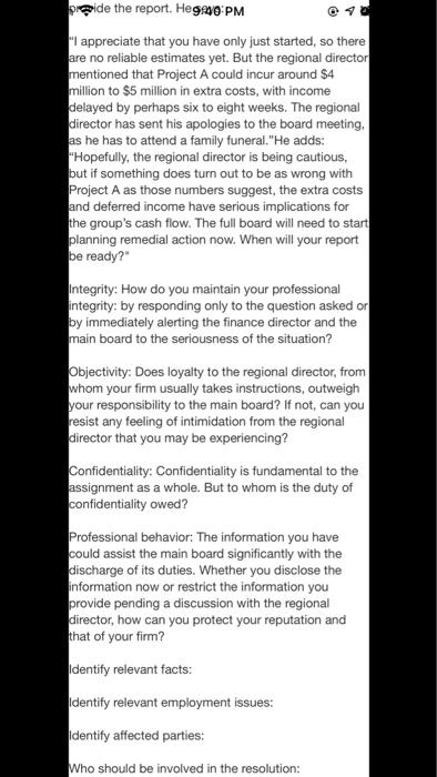 You are a qualified accountant in practice, and