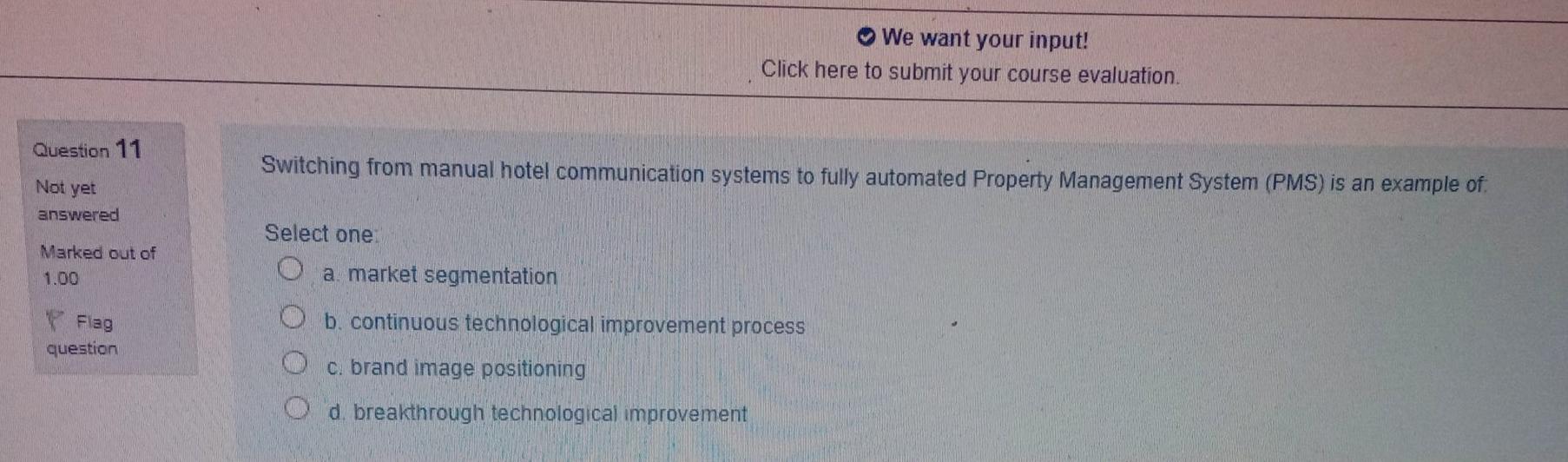 course... creating value in the hospitality