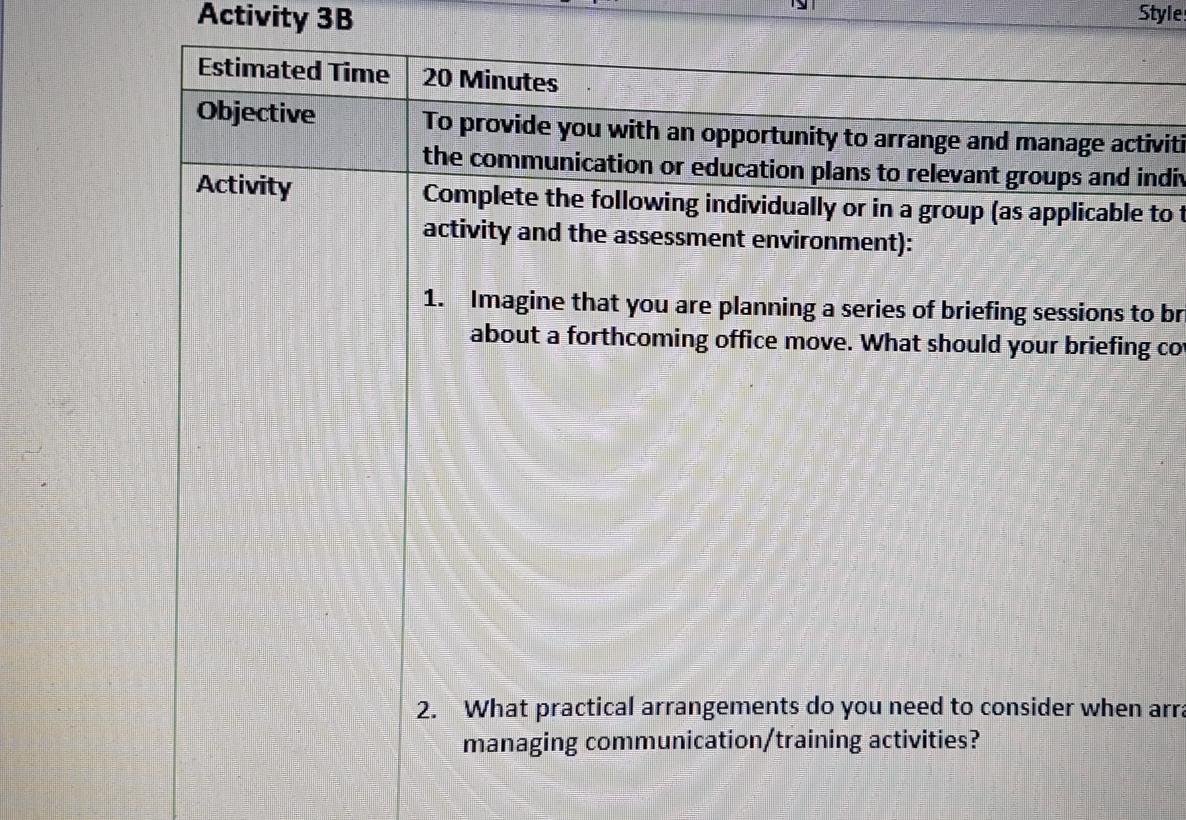 Attached are the questions, which will be