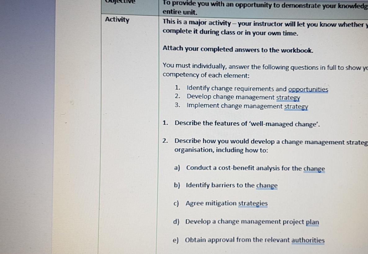 Attached are the questions, which will be