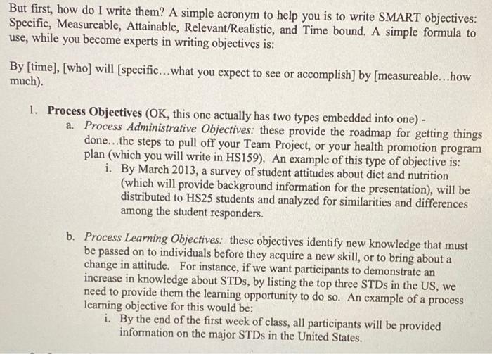 But first, how do I write them? A simple acronym