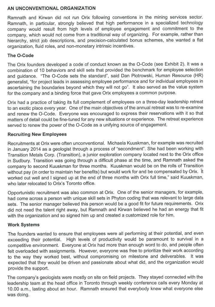 The Question is base on the documents below: