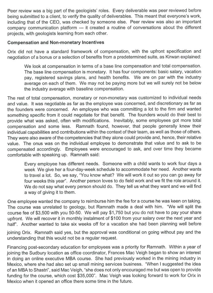 The Question is base on the documents below: