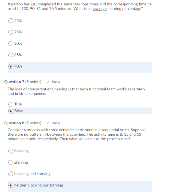 Please answer these 3 questions A person has just