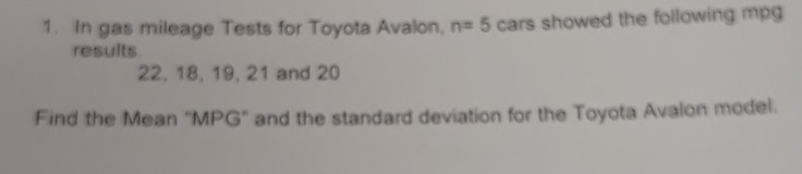 Note Please state formulas used and show your