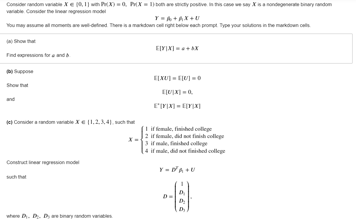 Consider random variable X = {0,1} with Pr(X) =