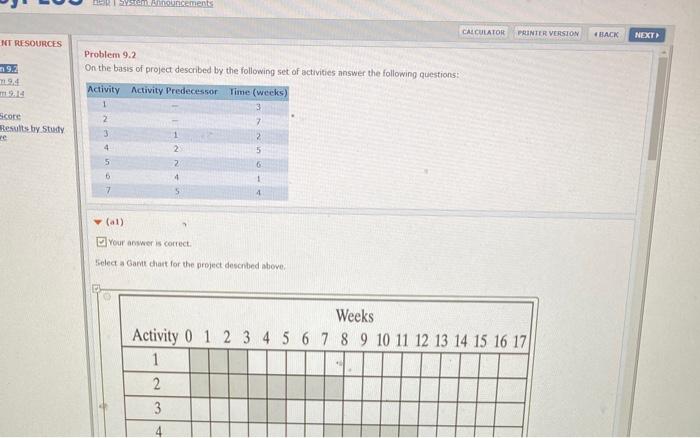 ER SYNLLUMEN CALCULATOR PRINTER VERSION BACK NEXT