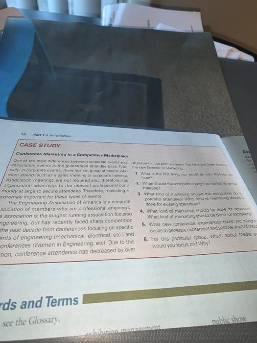 IN Part AL CASE STUDY Conference Marketing in a