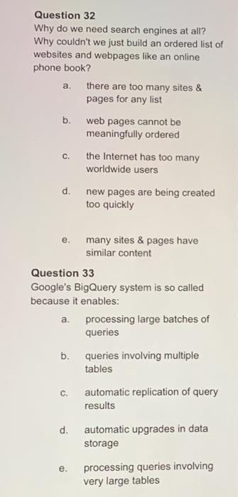 Question 29 MThe main revenue model for AdWords
