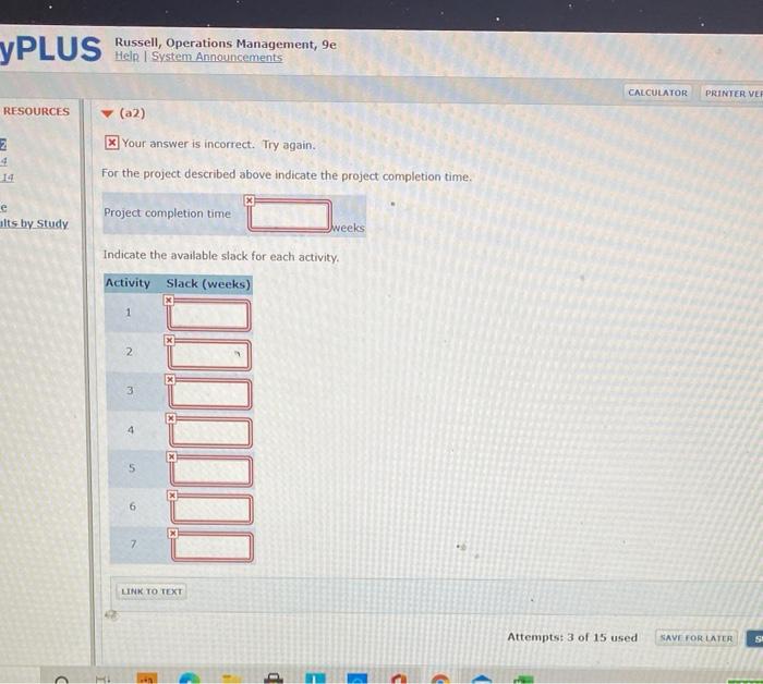 ER SYNLLUMEN CALCULATOR PRINTER VERSION BACK NEXT